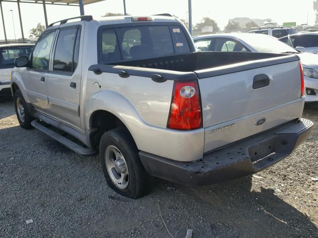 1FMZU67K84UA97545 - 2004 FORD EXPLORER S GRAY photo 3