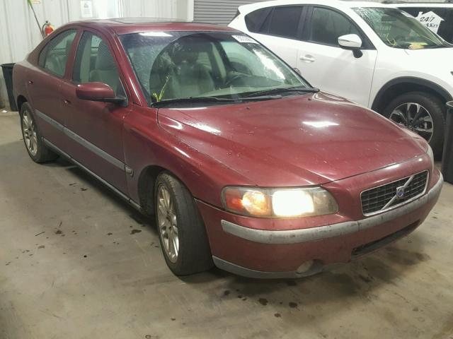 YV1RS59VX42405011 - 2004 VOLVO S60 2.5T MAROON photo 1