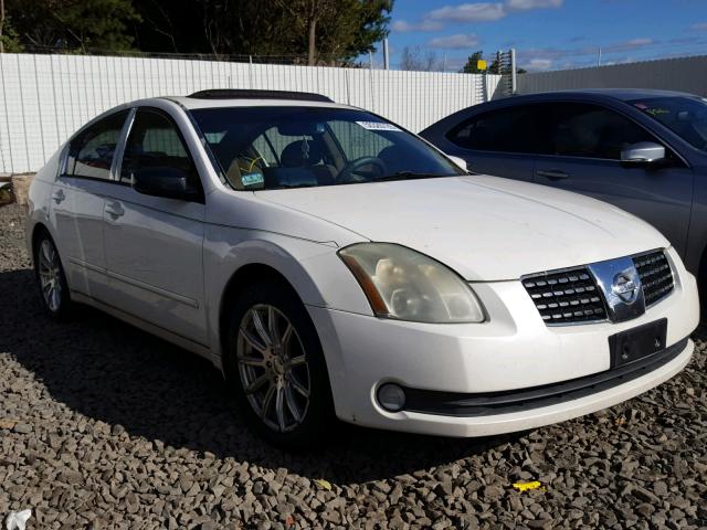 1N4BA41E36C827690 - 2006 NISSAN MAXIMA SE WHITE photo 1