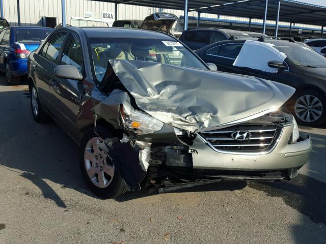 5NPET46C69H418472 - 2009 HYUNDAI SONATA GLS BEIGE photo 1