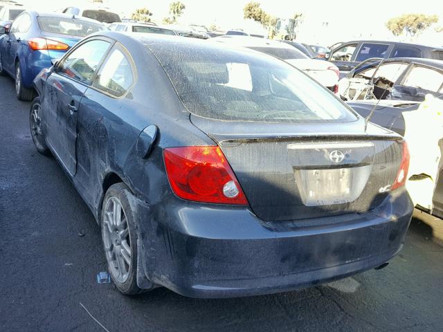 JTKDE167660127088 - 2006 TOYOTA SCION TC 灰色 照片 3