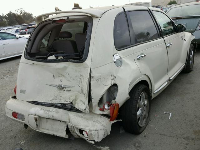 3C8FY68845T535924 - 2005 CHRYSLER PT CRUISER WHITE photo 4