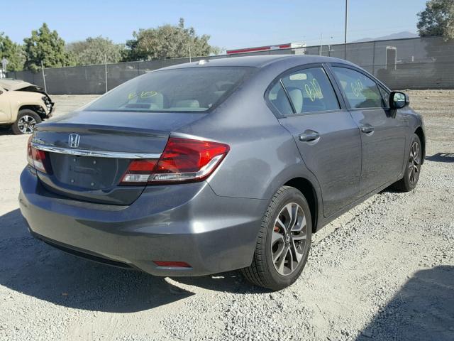 19XFB2F96DE266772 - 2013 HONDA CIVIC EXL SILVER photo 4