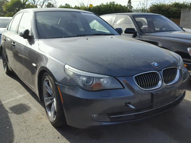 WBANU53528CT05540 - 2008 BMW 528 I GRAY photo 1