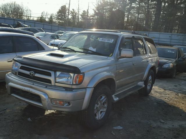 JT3HN86RXY0295066 - 2000 TOYOTA 4RUNNER SR SILVER photo 2