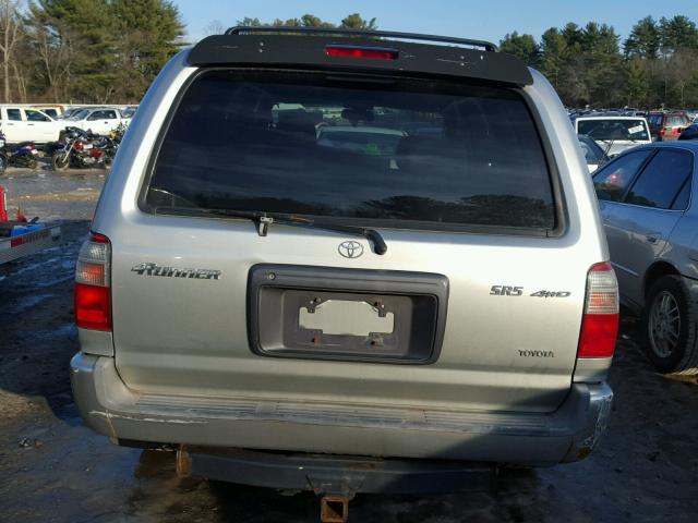 JT3HN86RXY0295066 - 2000 TOYOTA 4RUNNER SR SILVER photo 9