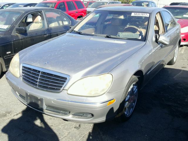 WDBNG70J43A331776 - 2003 MERCEDES-BENZ S 430 SILVER photo 2