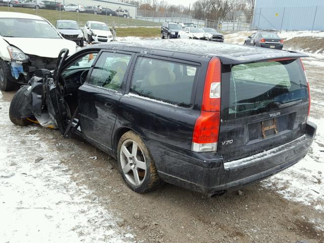 YV1SJ527252486099 - 2005 VOLVO V70 R BLACK photo 3