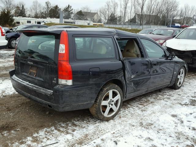 YV1SJ527252486099 - 2005 VOLVO V70 R BLACK photo 4