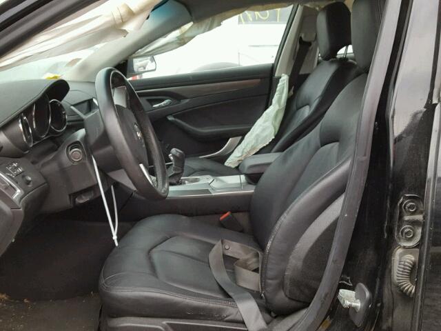 1G6DF577X80183860 - 2008 CADILLAC CTS BLACK photo 5