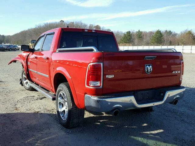 1C6RR7NT1ES371048 - 2014 RAM 1500 LARAM RED photo 3