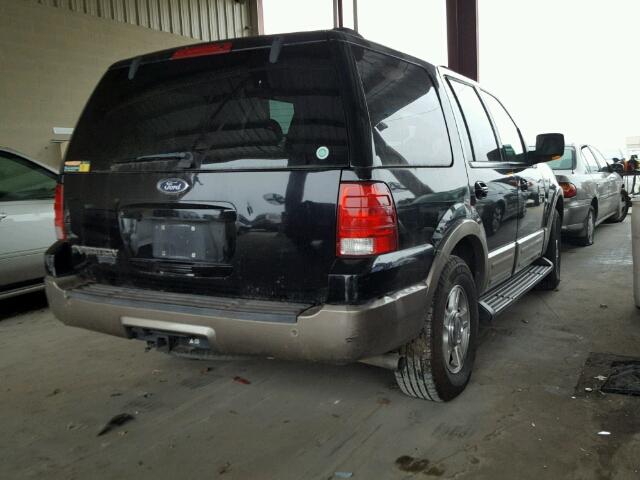 1FMRU17W13LB40472 - 2003 FORD EXPEDITION BLACK photo 4