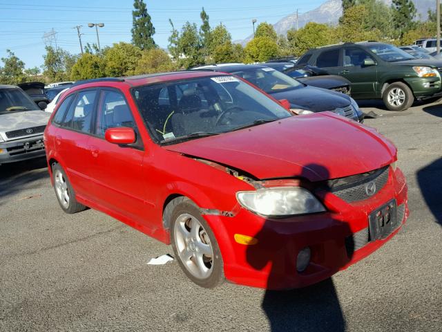 JM1BJ246421511966 - 2002 MAZDA PROTEGE PR RED photo 1