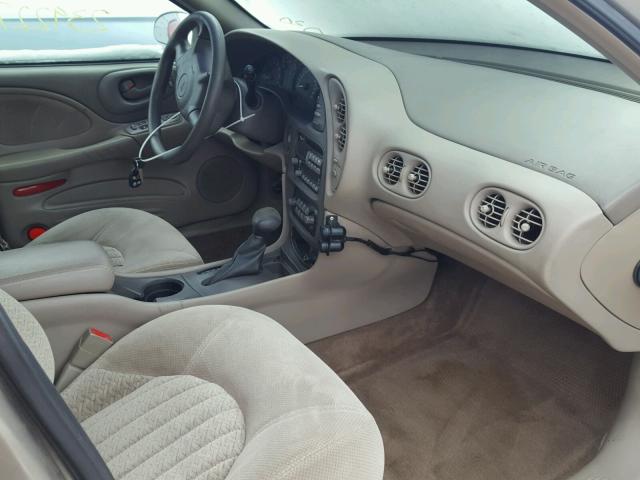 1G2HX54K024109341 - 2002 PONTIAC BONNEVILLE BEIGE photo 5