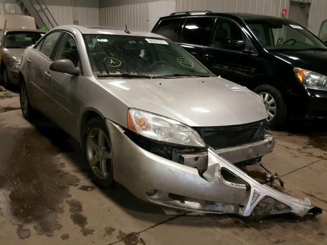 1G2ZG57N084101291 - 2008 PONTIAC G6 BASE SILVER photo 1