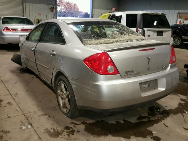 1G2ZG57N084101291 - 2008 PONTIAC G6 BASE SILVER photo 3