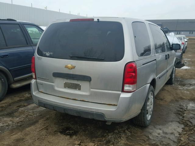 1GNDV23WX8D148652 - 2008 CHEVROLET UPLANDER L SILVER photo 4