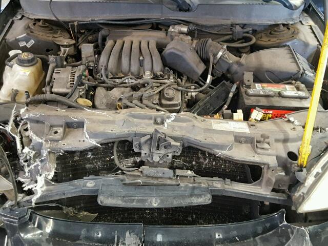 1FAFP55U32A139038 - 2002 FORD TAURUS SES BLACK photo 7