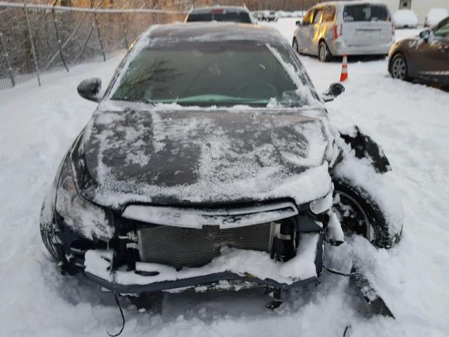 1G1PF5S93B7116558 - 2011 CHEVROLET CRUZE LT BLACK photo 9