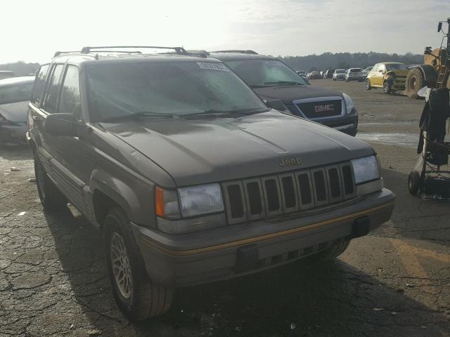 1J4GZ78S4SC543110 - 1995 JEEP GRAND CHER BROWN photo 1