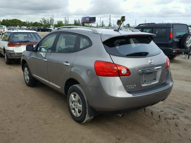 JN8AS5MT0EW617858 - 2014 NISSAN ROGUE SELE GRAY photo 3