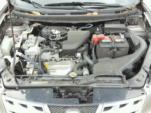 JN8AS5MT0EW617858 - 2014 NISSAN ROGUE SELE GRAY photo 7