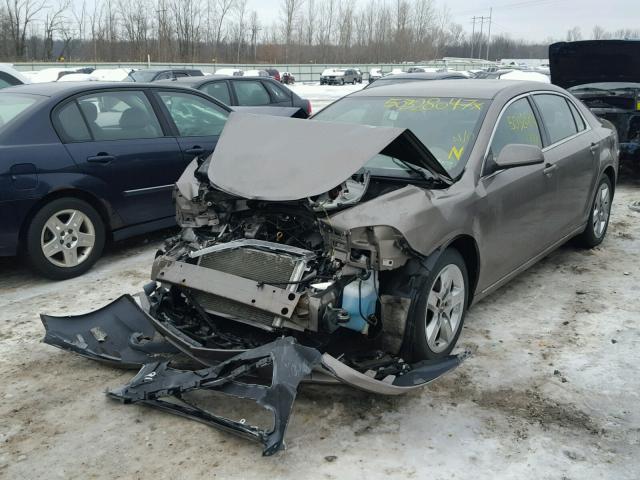 1G1ZC5EB6AF154063 - 2010 CHEVROLET MALIBU 1LT 灰色 照片 2