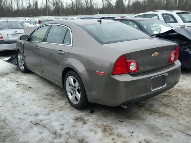 1G1ZC5EB6AF154063 - 2010 CHEVROLET MALIBU 1LT 灰色 照片 3
