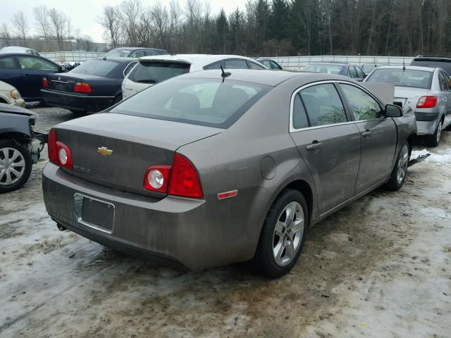 1G1ZC5EB6AF154063 - 2010 CHEVROLET MALIBU 1LT GRAY photo 4