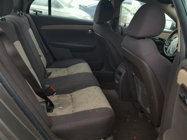 1G1ZC5EB6AF154063 - 2010 CHEVROLET MALIBU 1LT 灰色 照片 6