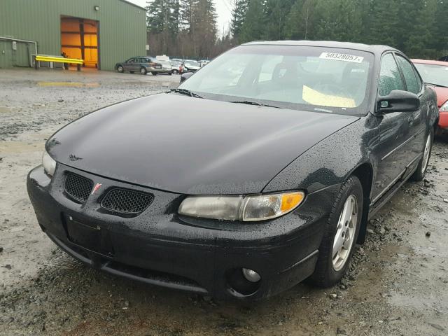 1G2WP52K11F201281 - 2001 PONTIAC GRAND PRIX BLACK photo 2