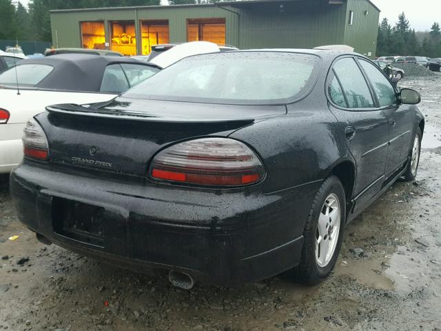 1G2WP52K11F201281 - 2001 PONTIAC GRAND PRIX BLACK photo 4