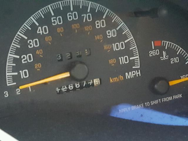 1G2WP52K11F201281 - 2001 PONTIAC GRAND PRIX BLACK photo 8