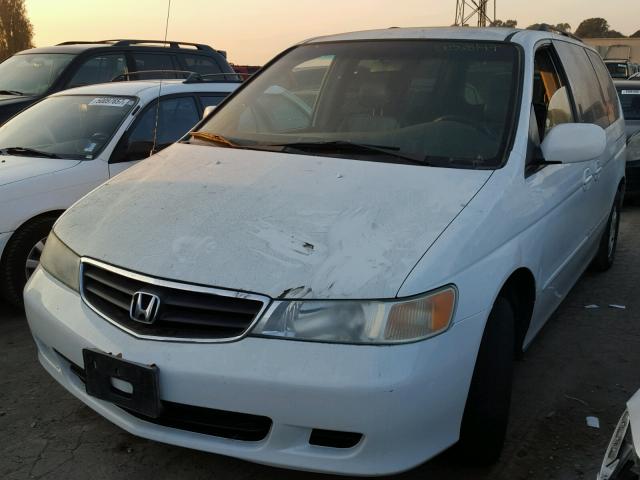 5FNRL18933B045303 - 2003 HONDA ODYSSEY EX WHITE photo 2