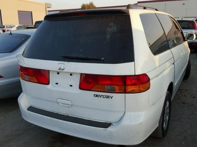 5FNRL18933B045303 - 2003 HONDA ODYSSEY EX WHITE photo 4