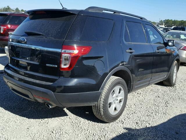 1FM5K7B82DGA62519 - 2013 FORD EXPLORER BLACK photo 4