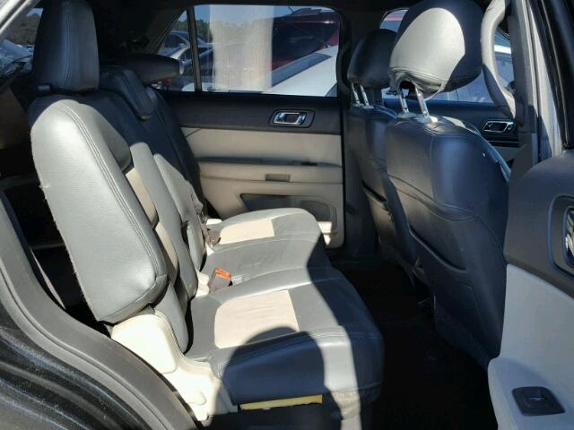 1FM5K7B82DGA62519 - 2013 FORD EXPLORER BLACK photo 6