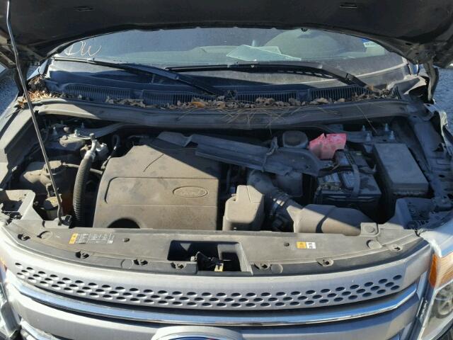 1FM5K7B82DGA62519 - 2013 FORD EXPLORER BLACK photo 7