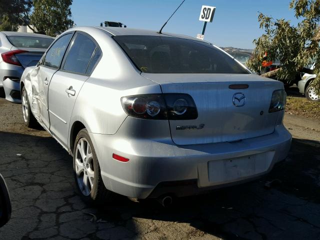 JM1BK324371633875 - 2007 MAZDA 3 S SILVER photo 3