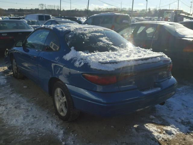 3FAFP11383R122202 - 2003 FORD ESCORT ZX2 BLUE photo 3