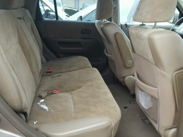 JHLRD78813C029107 - 2003 HONDA CR-V EX ყავისფერი ფოტო 6