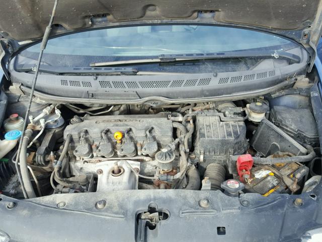 2HGFG12846H576310 - 2006 HONDA CIVIC EX 蓝色 照片 7