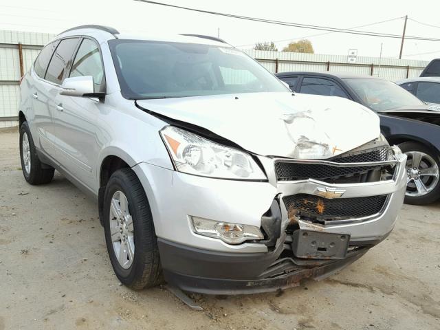 1GNKRGED6BJ393512 - 2011 CHEVROLET TRAVERSE L SILVER photo 1