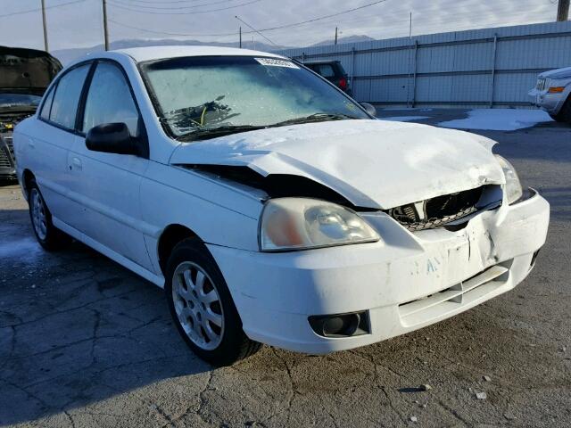 KNADC125436248354 - 2003 KIA RIO WHITE photo 1