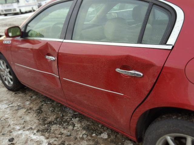 1G4HD572X6U129548 - 2006 BUICK LUCERNE CX RED photo 9