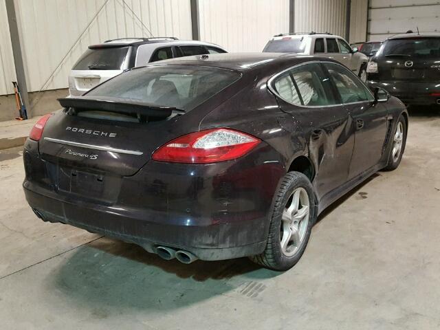 WP0AB2A70AL064111 - 2010 PORSCHE PANAMERA S PURPLE photo 4