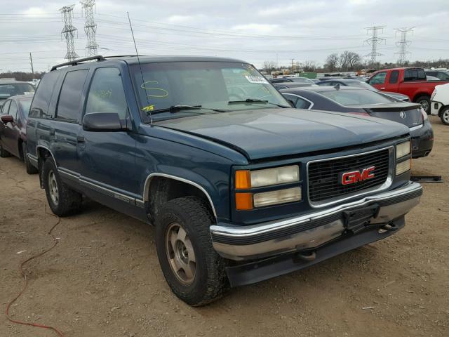 1GKEK13R6TJ727632 - 1996 GMC YUKON GREEN photo 1