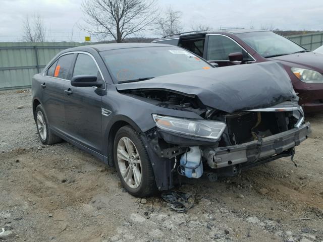 1FAHP2H82DG152904 - 2013 FORD TAURUS SEL BLACK photo 1