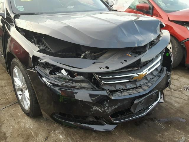 2G1125S34E9112275 - 2014 CHEVROLET IMPALA LT BLACK photo 9