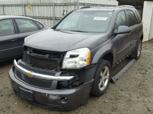 2CNDL73F576064940 - 2007 CHEVROLET EQUINOX LT CHARCOAL photo 2